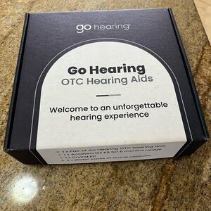 GO Hearing OTC Hearing Aids 1 pair